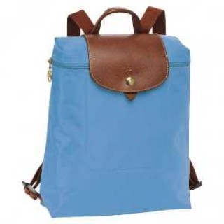 Sac A Dos Boutique Longchamp Paris soldes sorties Le Pliage Digne Bleu